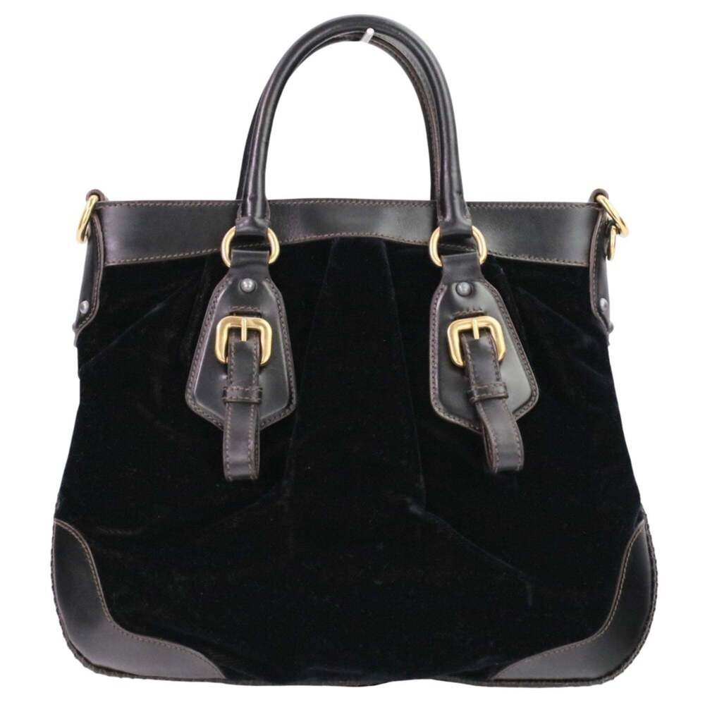 PRADA Brown Leather Shoulder Bag - Picture 2 of 15